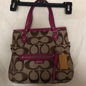 Coach handbag. Never been used.